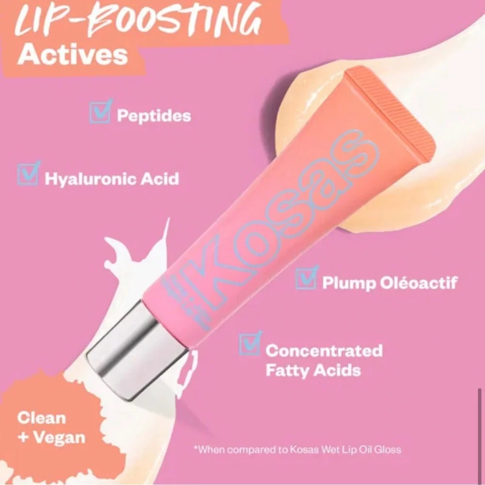 Kosas Plump & Juicy Lip Booster - Clear NEW
